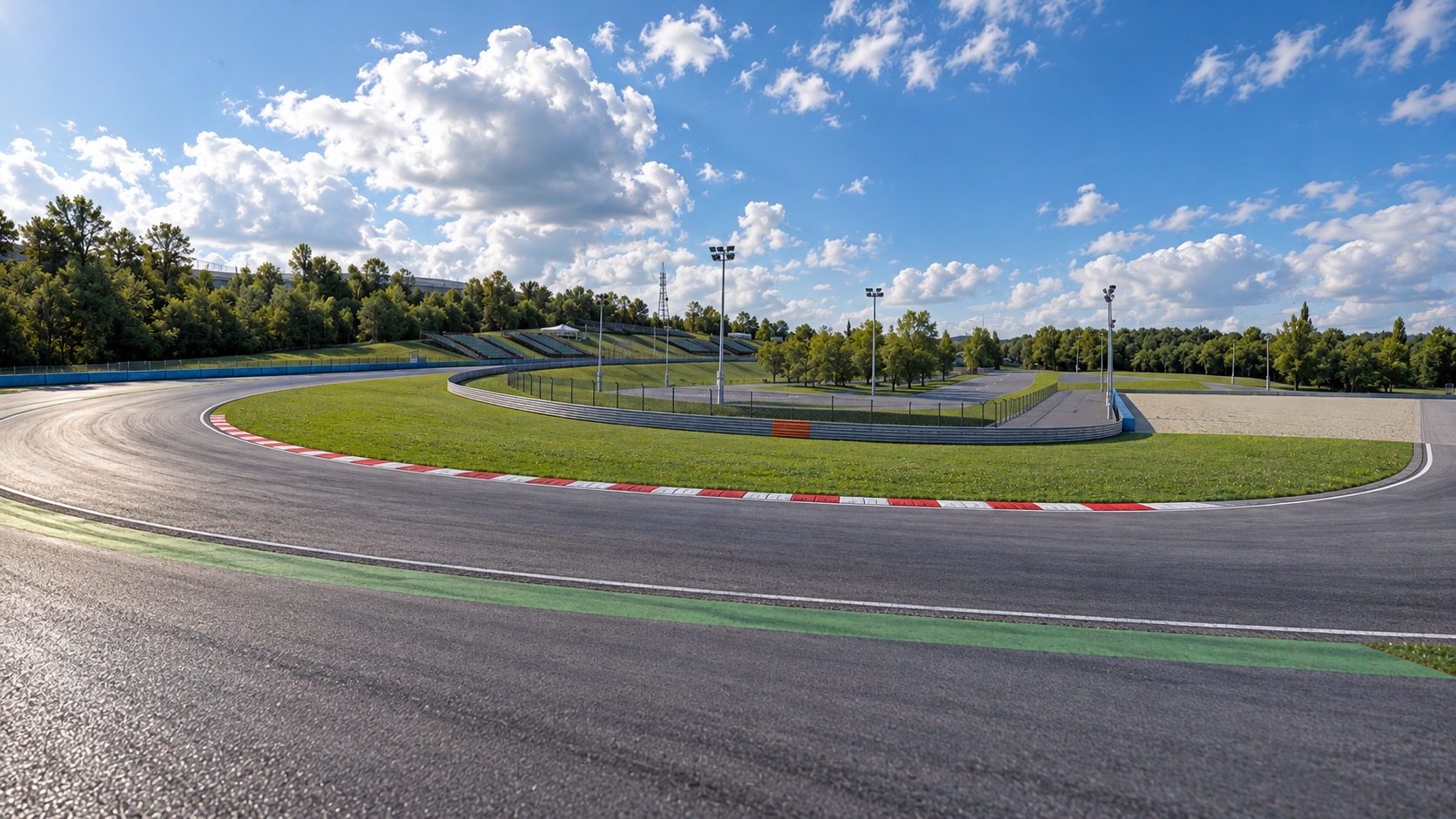 Hungaroring Circuit - F1 Hungarian Grand Prix 3D Model