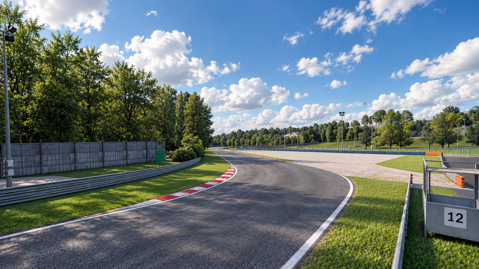 Hungaroring Circuit - F1 Hungarian Grand Prix 3D Model