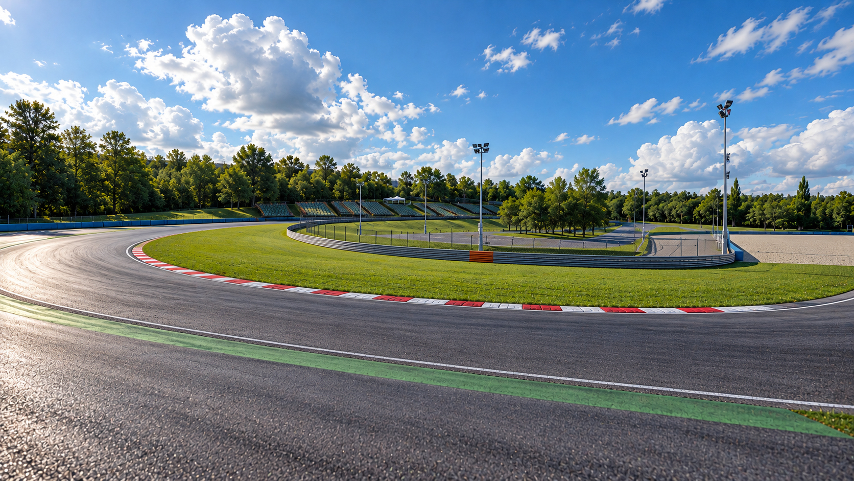 Hungaroring Circuit - F1 Hungarian Grand Prix 3D Model