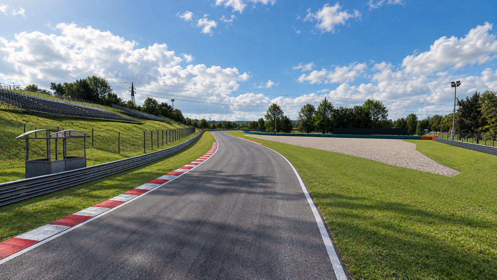 Hungaroring Circuit - F1 Hungarian Grand Prix 3D Model