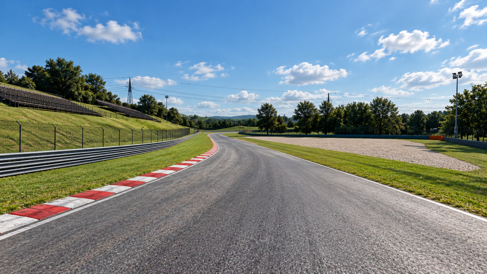 Hungaroring Circuit - F1 Hungarian Grand Prix 3D Model