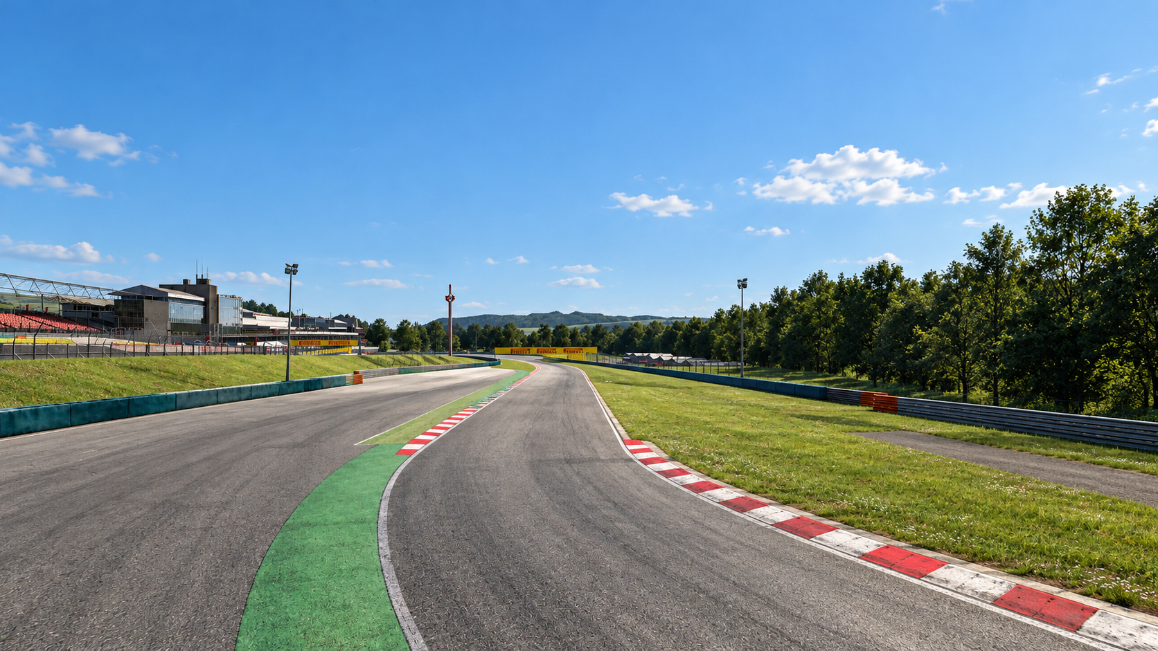 Hungaroring Circuit - F1 Hungarian Grand Prix 3D Model