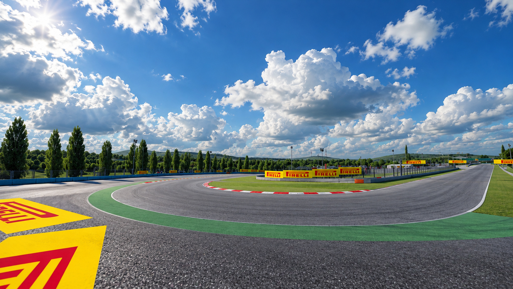 Hungaroring Circuit - F1 Hungarian Grand Prix 3D Model