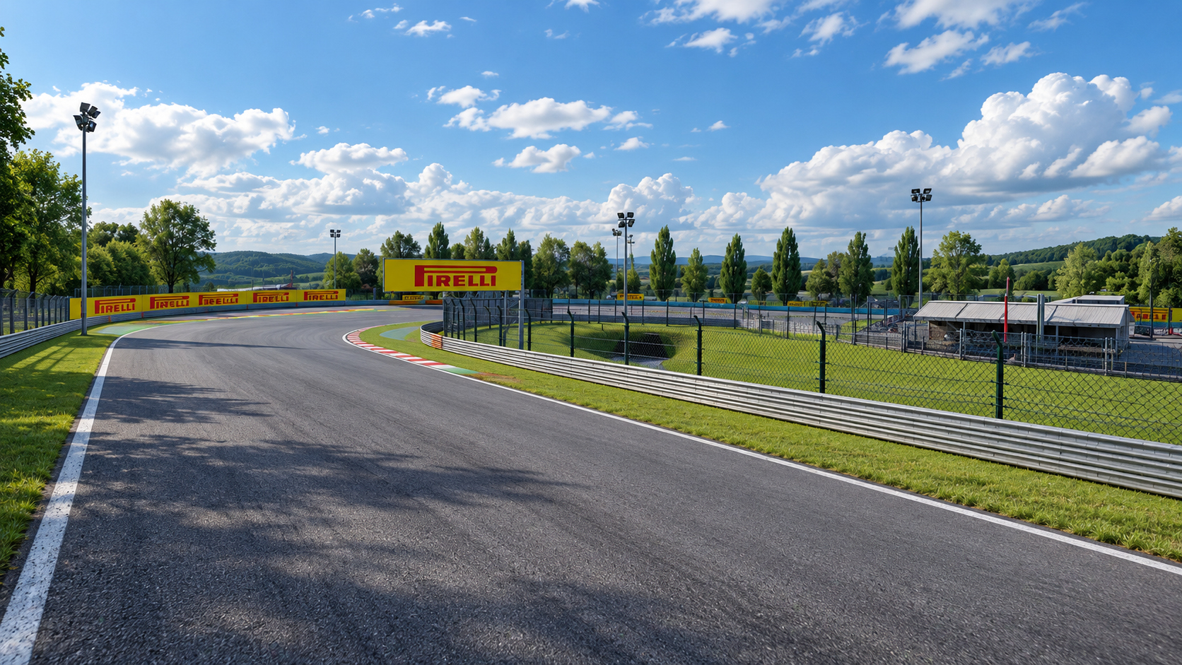 Hungaroring Circuit - F1 Hungarian Grand Prix 3D Model