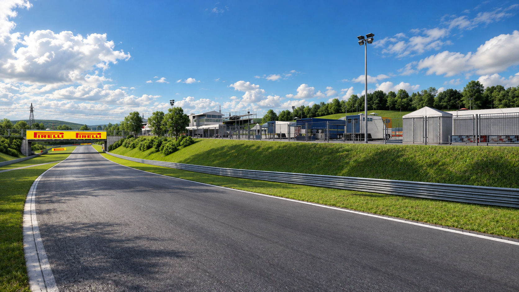 Hungaroring Circuit - F1 Hungarian Grand Prix 3D Model