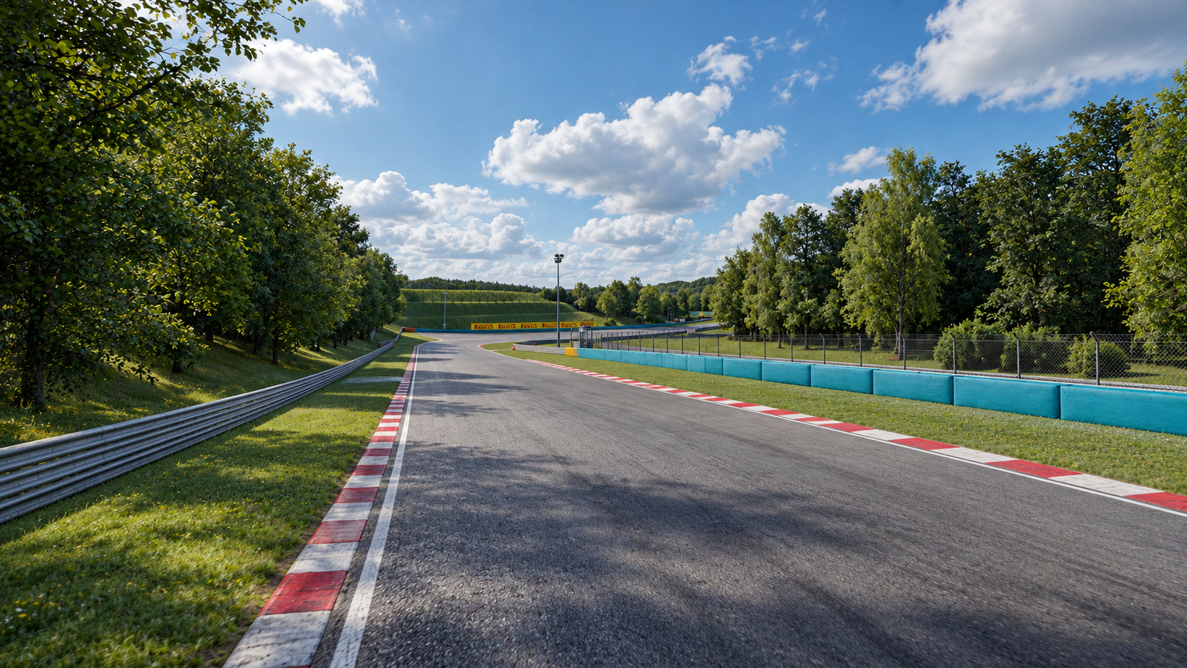 Hungaroring Circuit - F1 Hungarian Grand Prix 3D Model