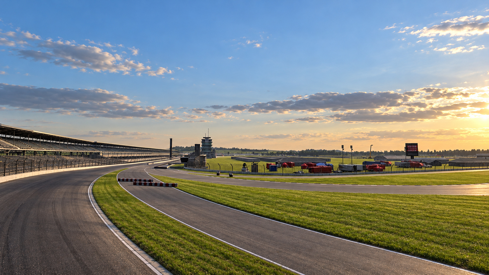 Indianapolis Motor Speedway 3D Model