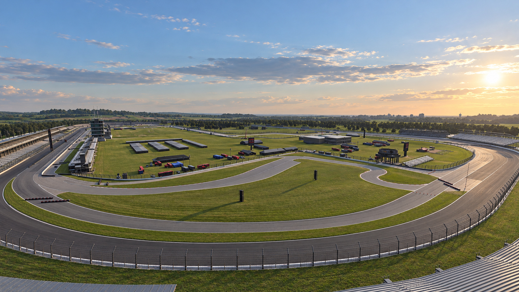 Indianapolis Motor Speedway 3D Model