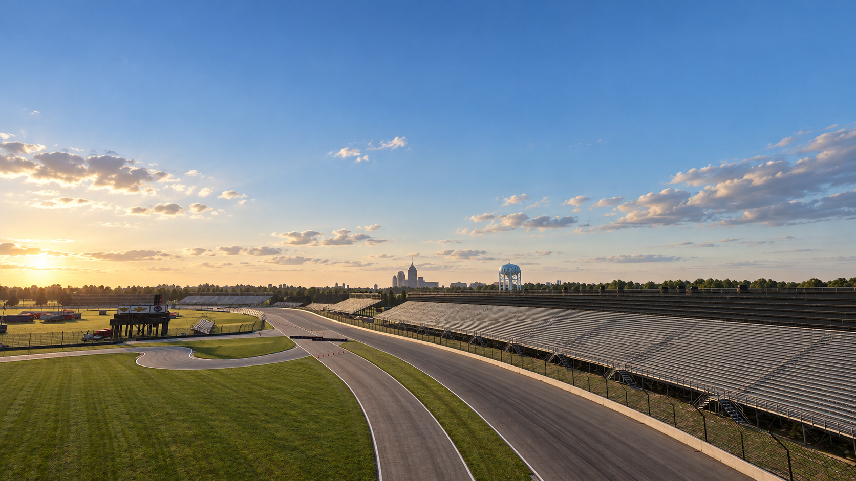 Indianapolis Motor Speedway 3D Model