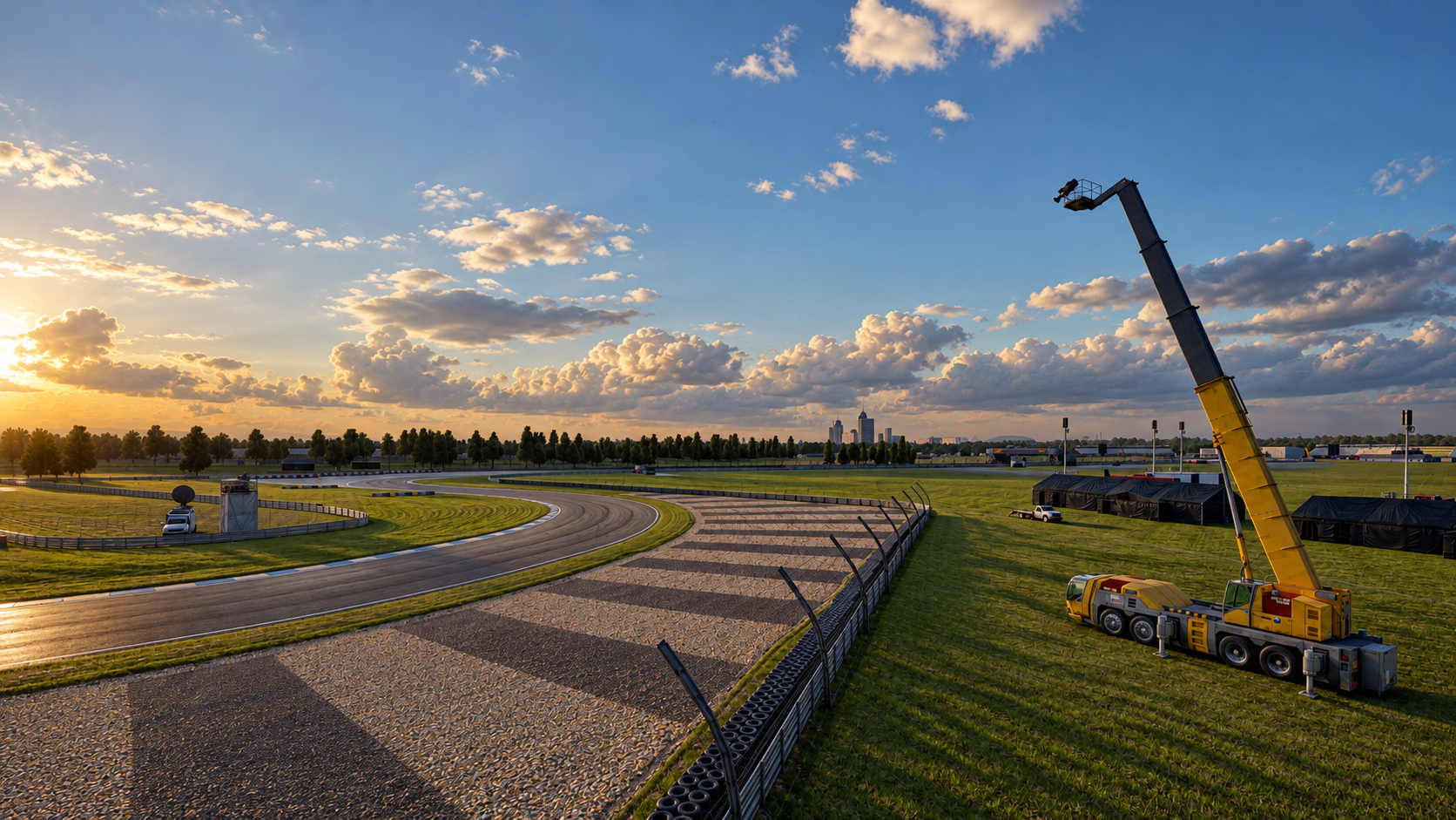 Indianapolis Motor Speedway 3D Model