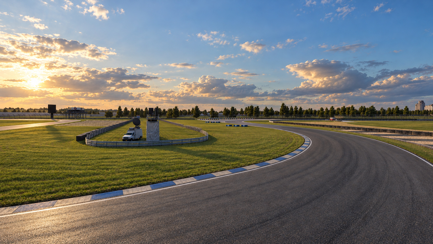 Indianapolis Motor Speedway 3D Model