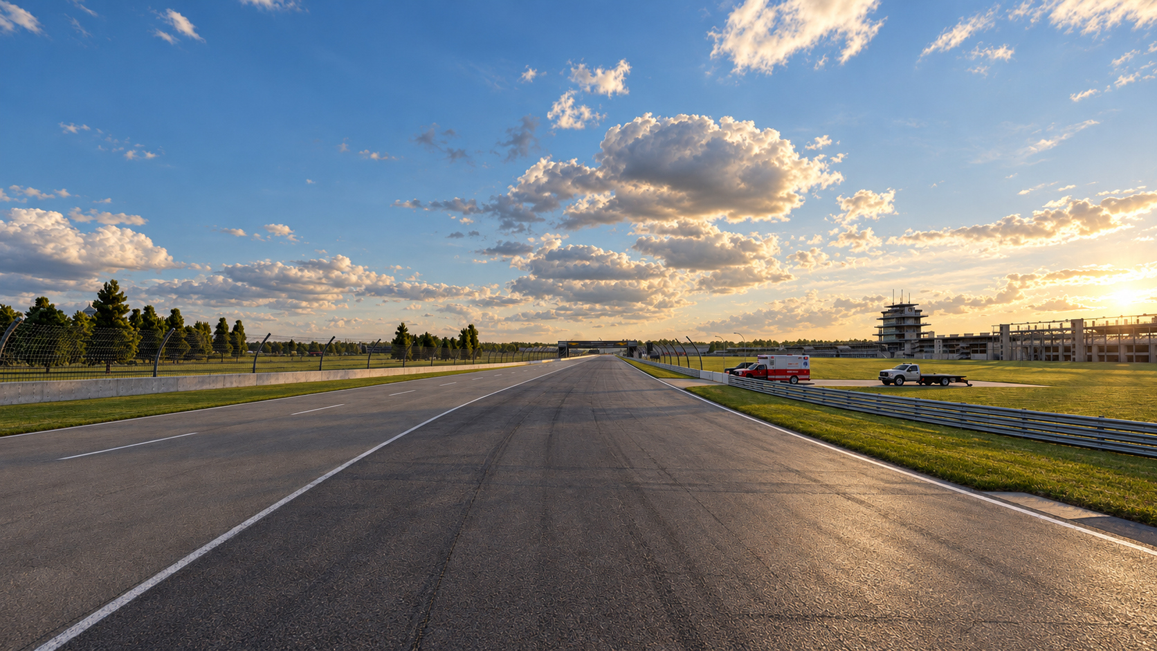 Indianapolis Motor Speedway 3D Model
