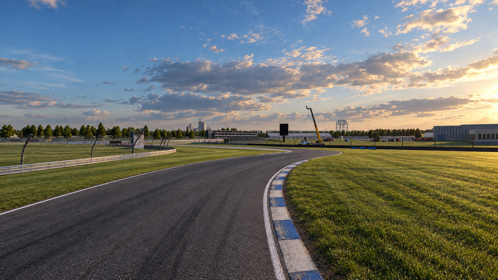 Indianapolis Motor Speedway 3D Model