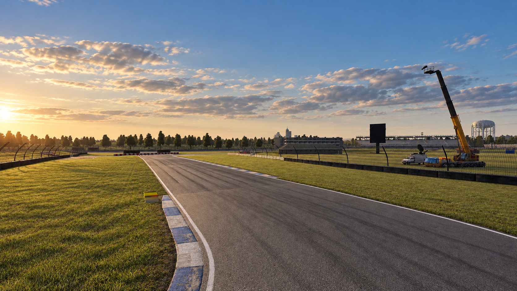 Indianapolis Motor Speedway 3D Model