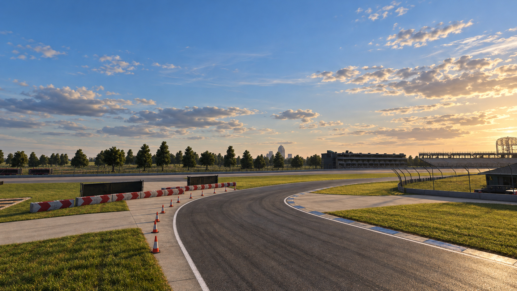 Indianapolis Motor Speedway 3D Model