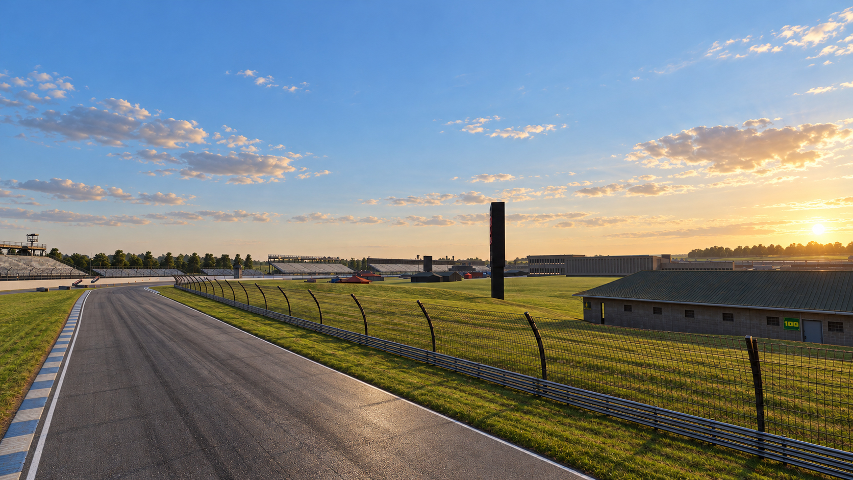 Indianapolis Motor Speedway 3D Model
