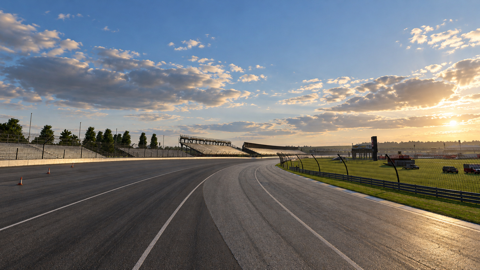Indianapolis Motor Speedway 3D Model