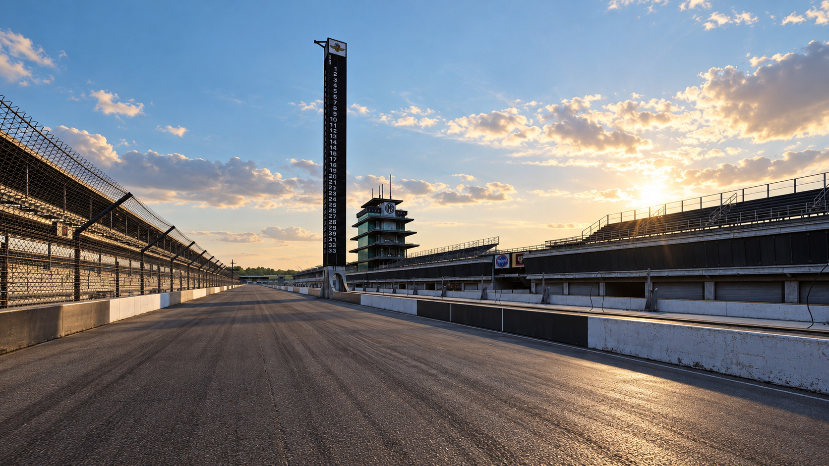 Indianapolis Motor Speedway 3D Model