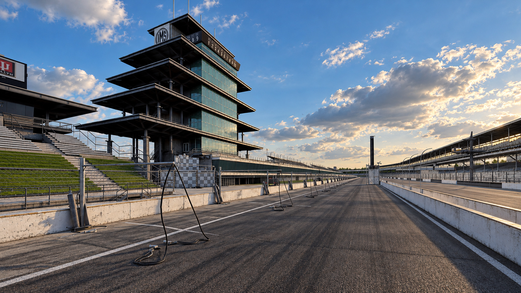 Indianapolis Motor Speedway 3D Model