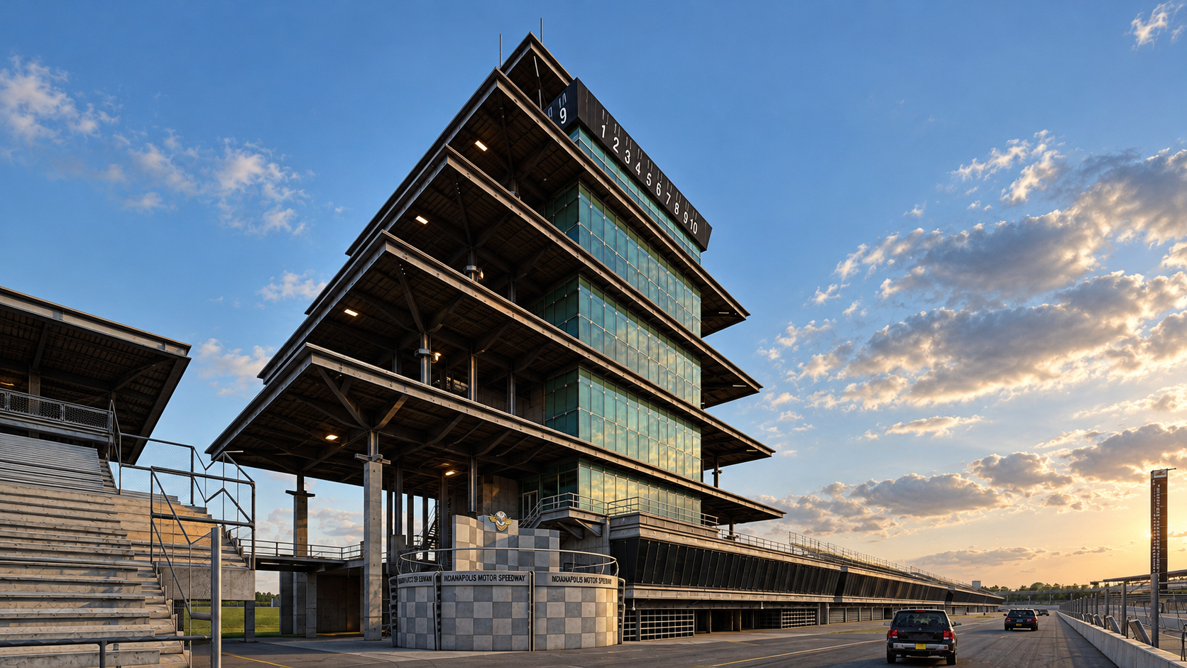 Indianapolis Motor Speedway 3D Model