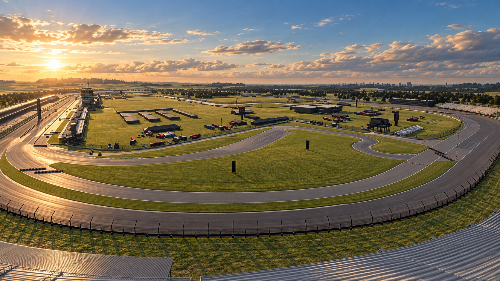 Indianapolis Motor Speedway 3D Model