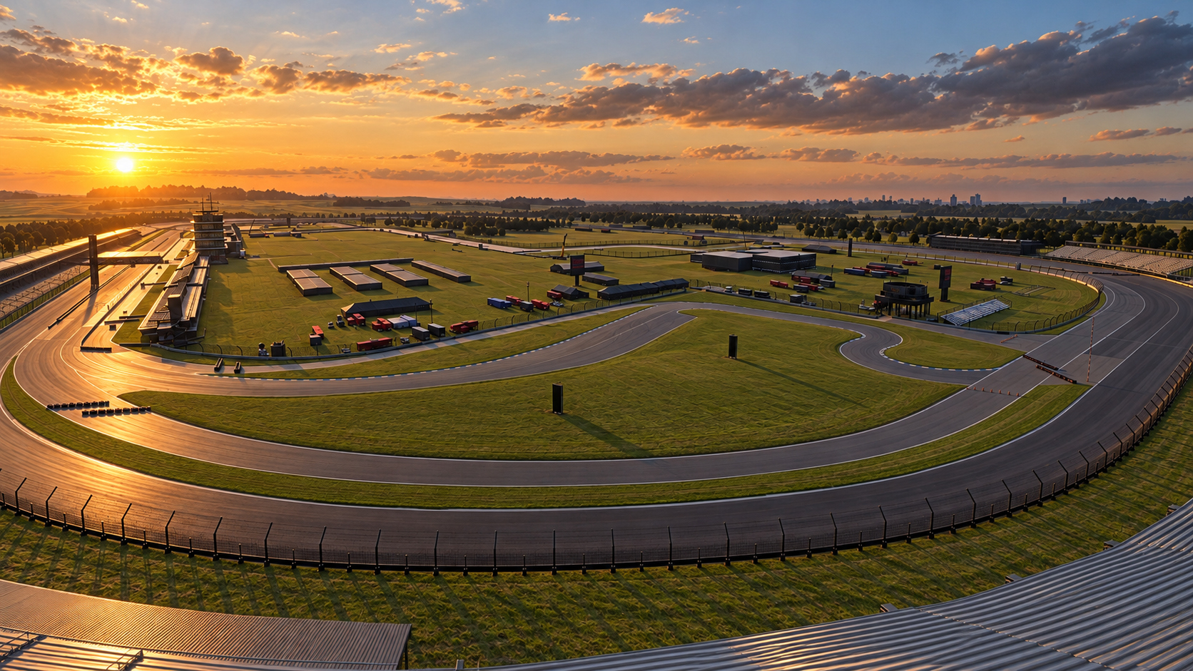 Indianapolis Motor Speedway 3D Model