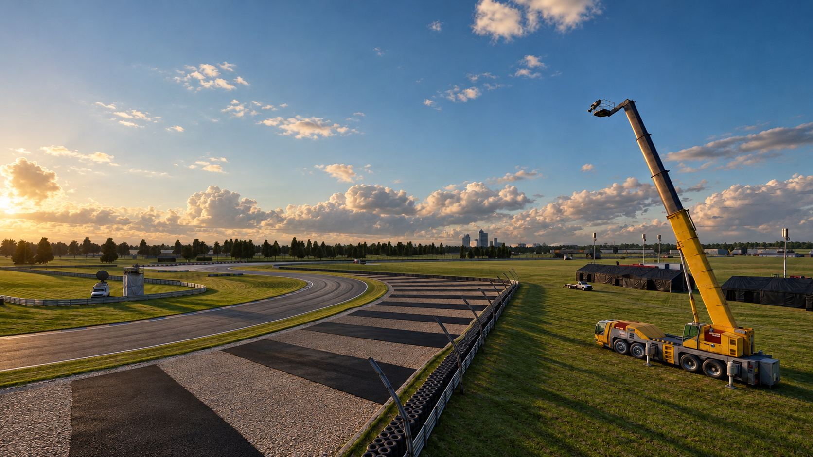 Indianapolis Motor Speedway 3D Model