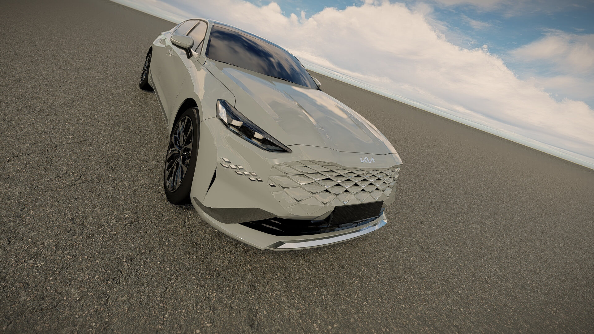 Kia K8 - 2022 3D Model