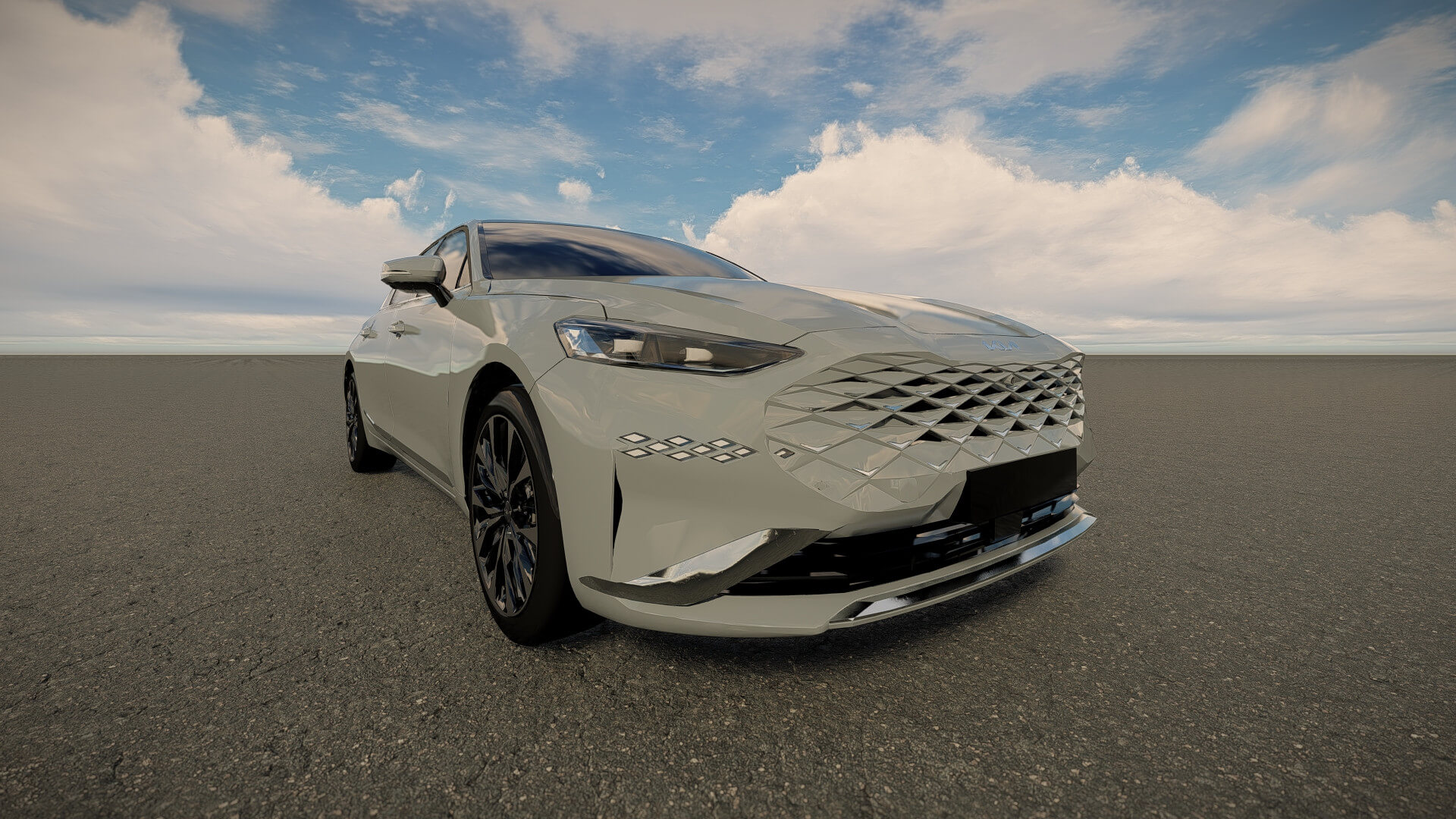 Kia K8 - 2022 3D Model