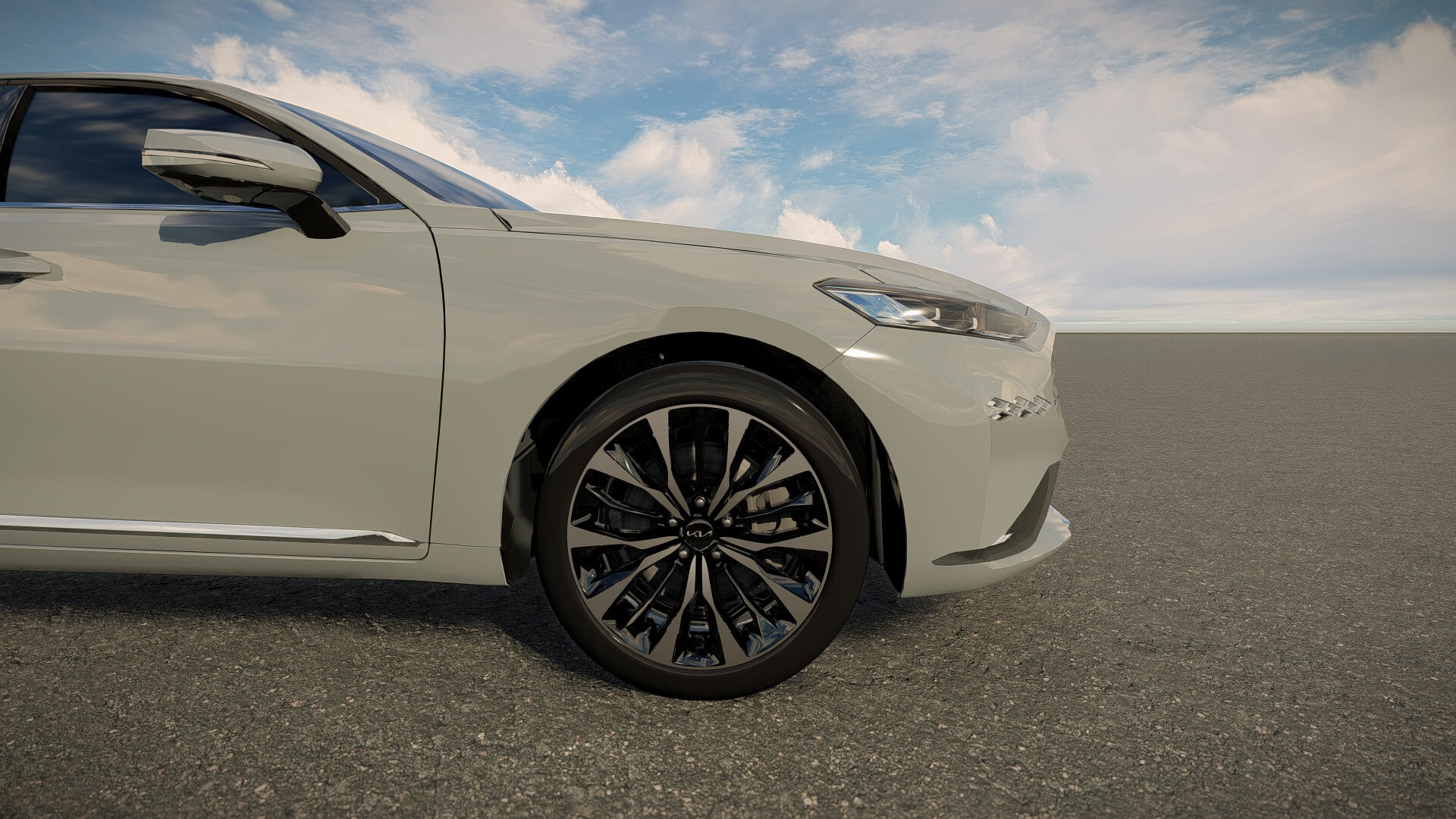 Kia K8 - 2022 3D Model