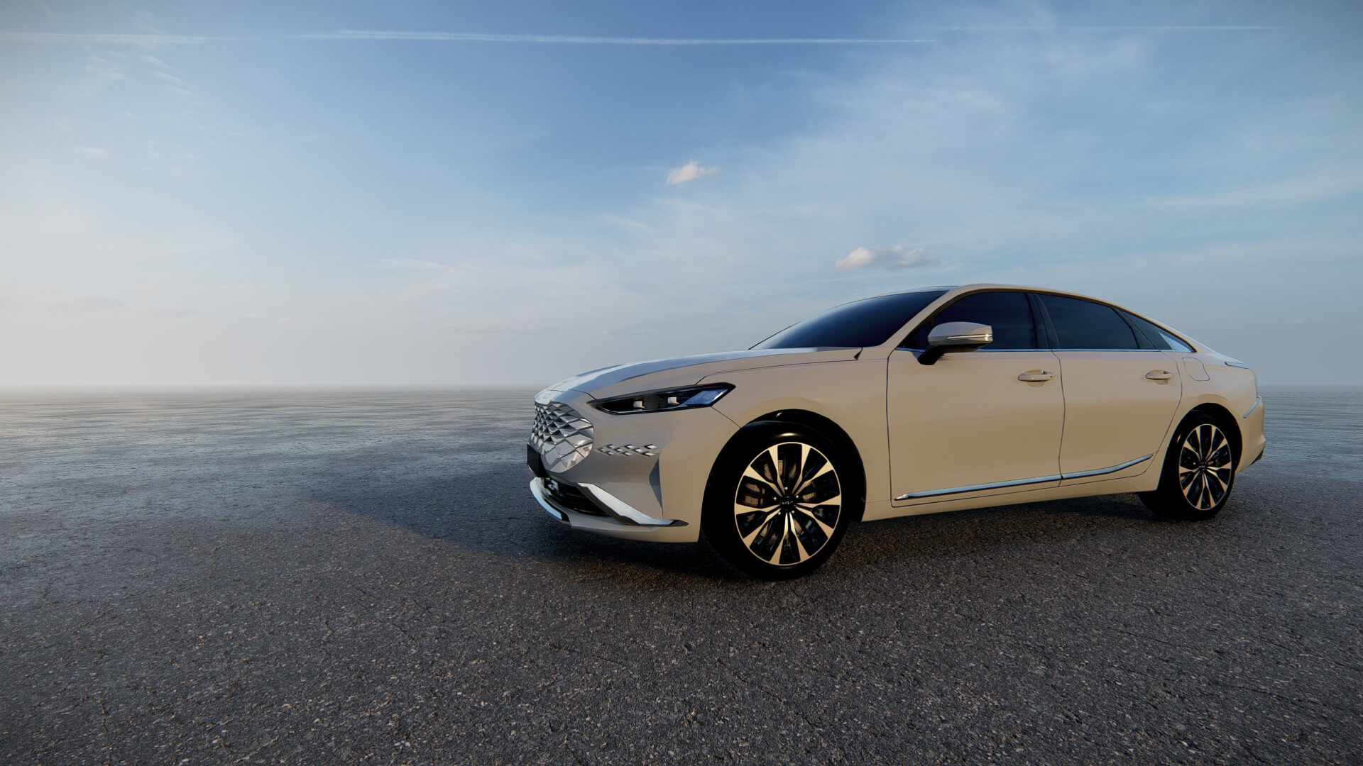 Kia K8 - 2022 3D Model