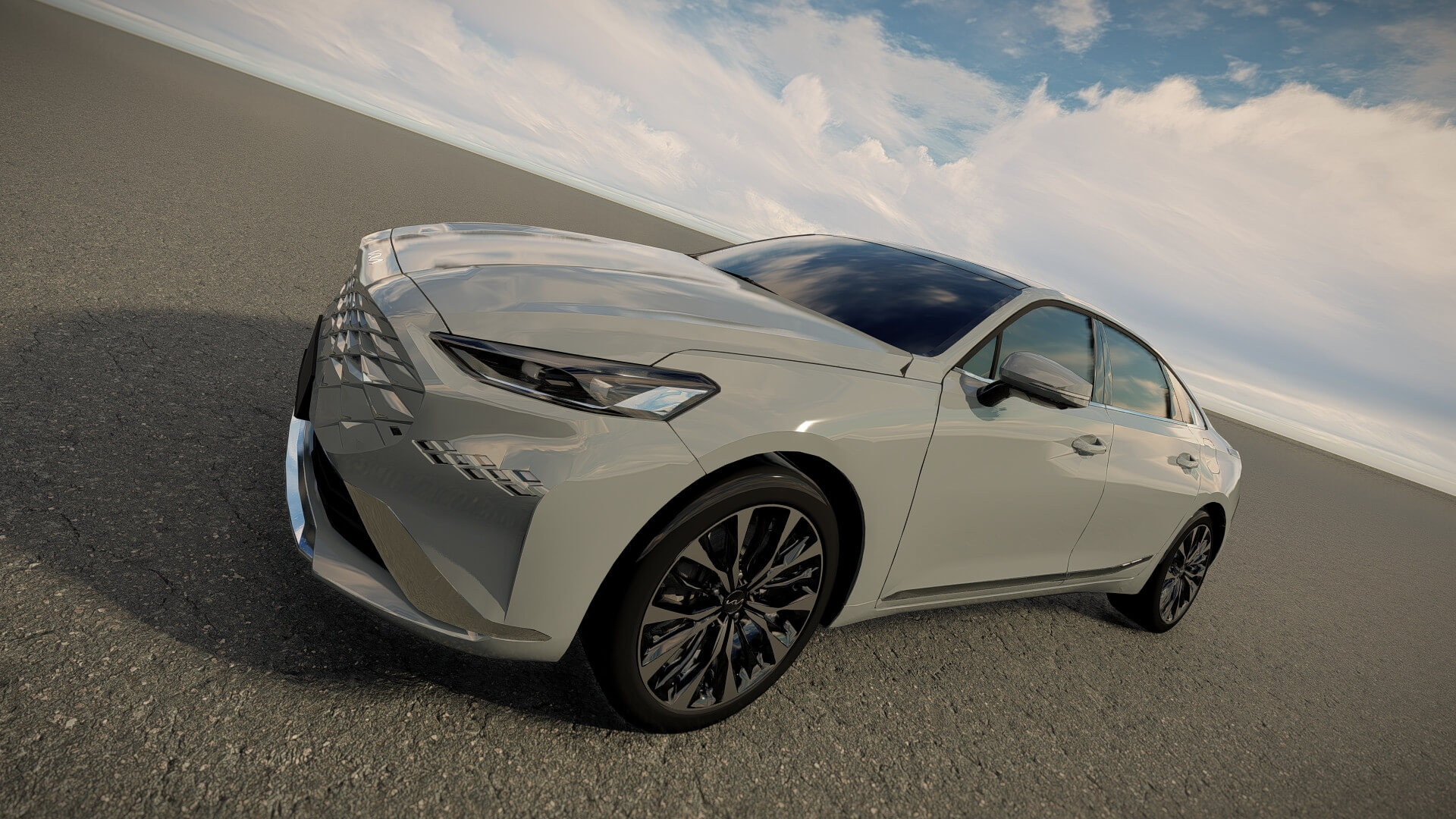 Kia K8 - 2022 3D Model