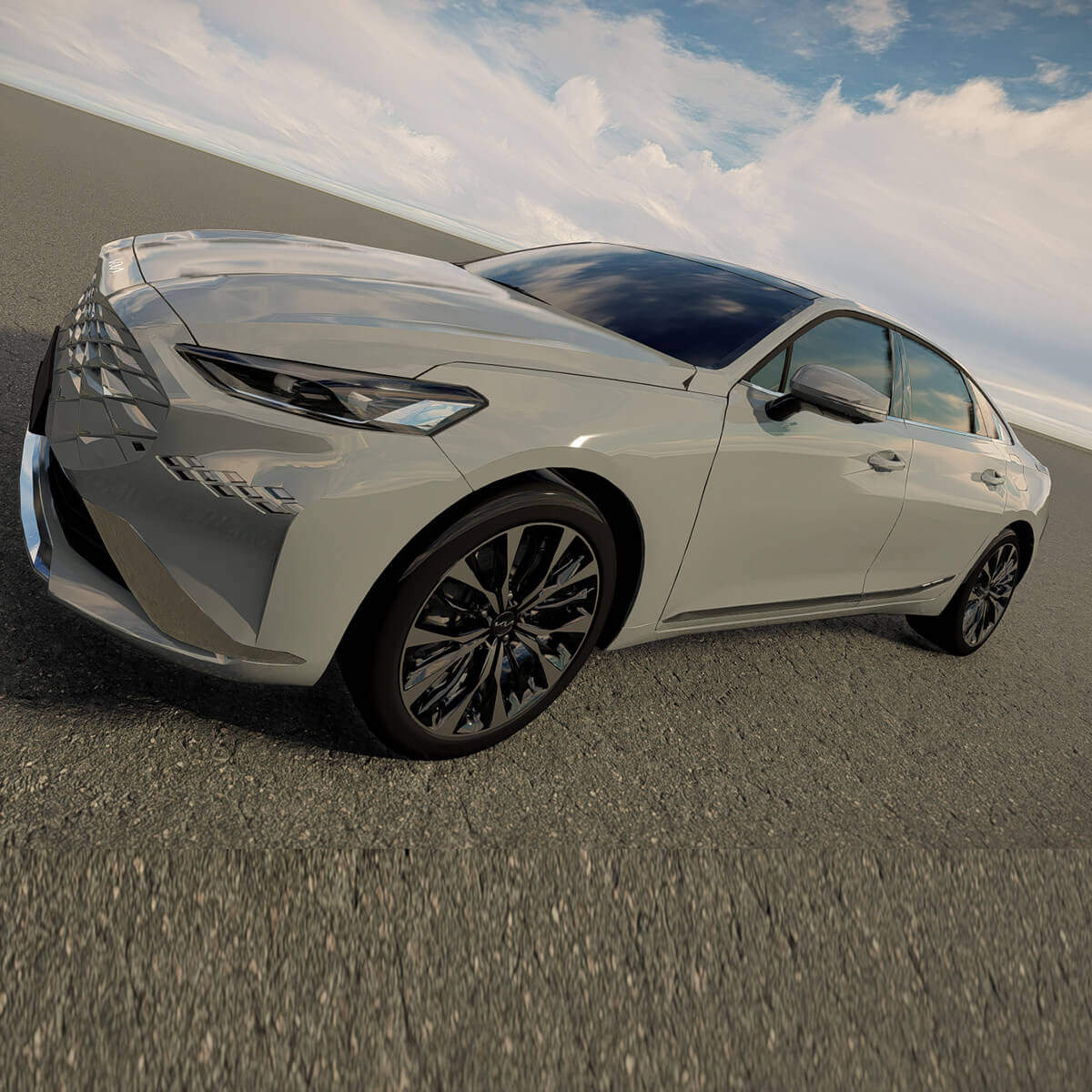 Kia K8 - 2022 3D Model