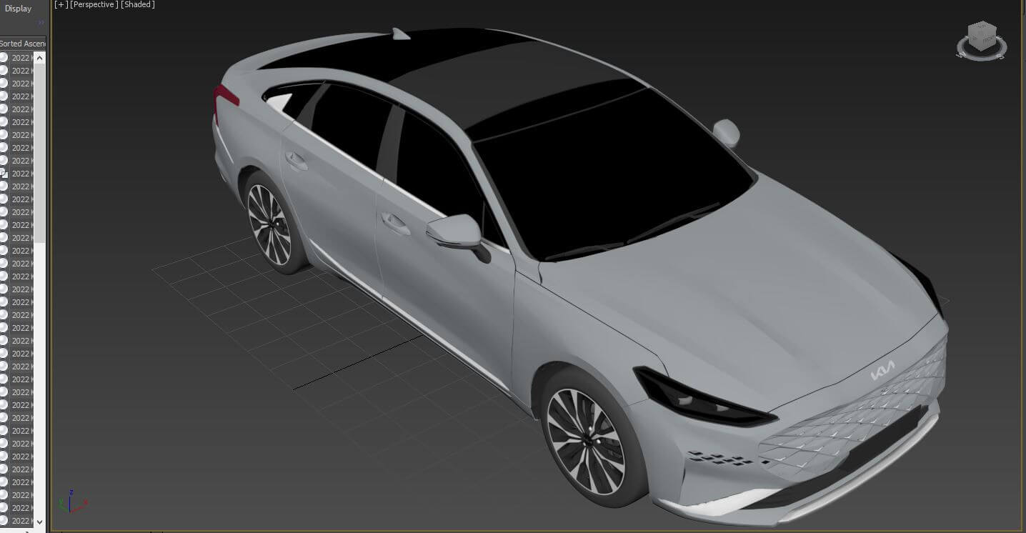 Kia K8 - 2022 3D Model