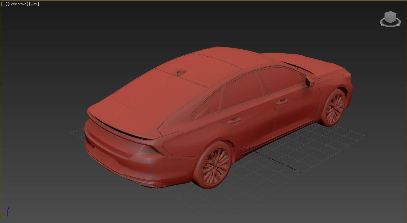 Kia K8 - 2022 3D Model