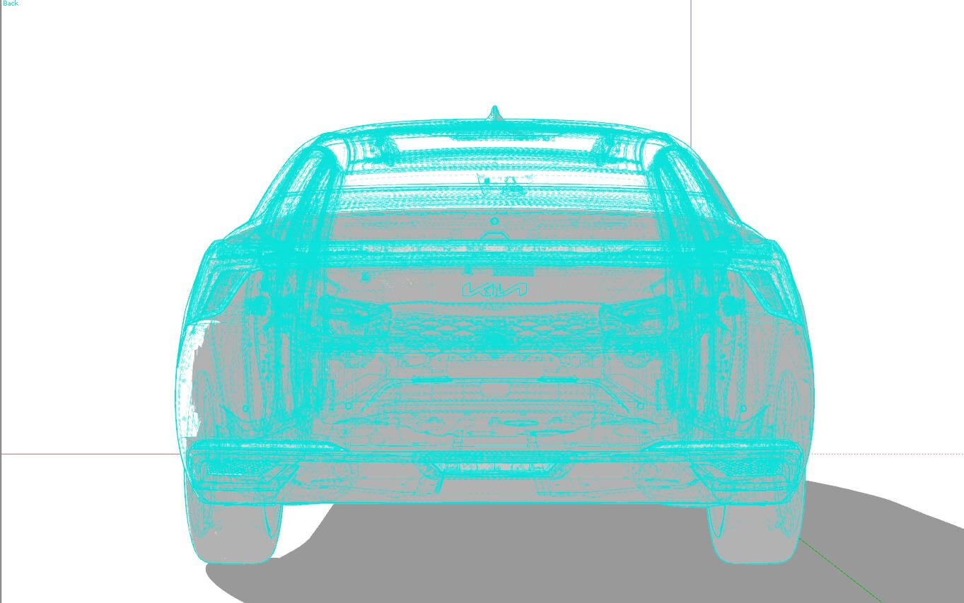 Kia K8 - 2022 3D Model