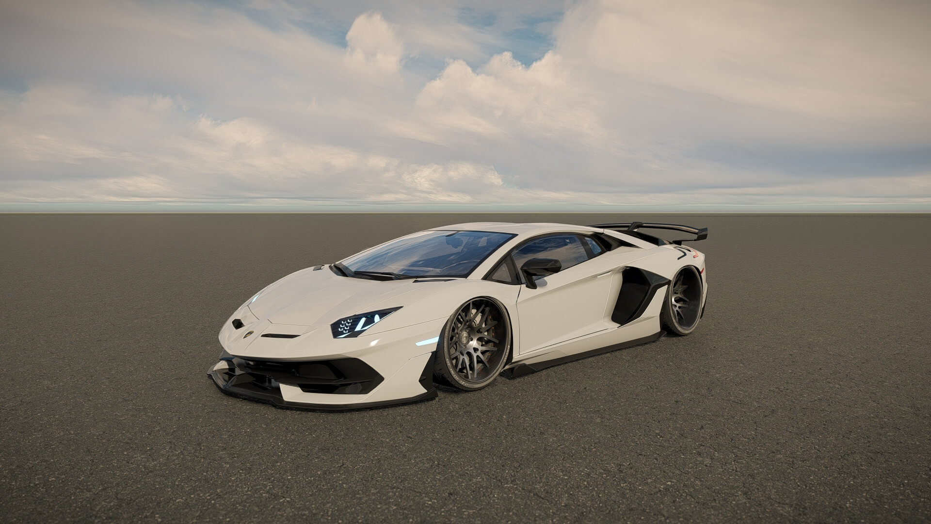 Lamborghini Aventador SVJ 3D Model