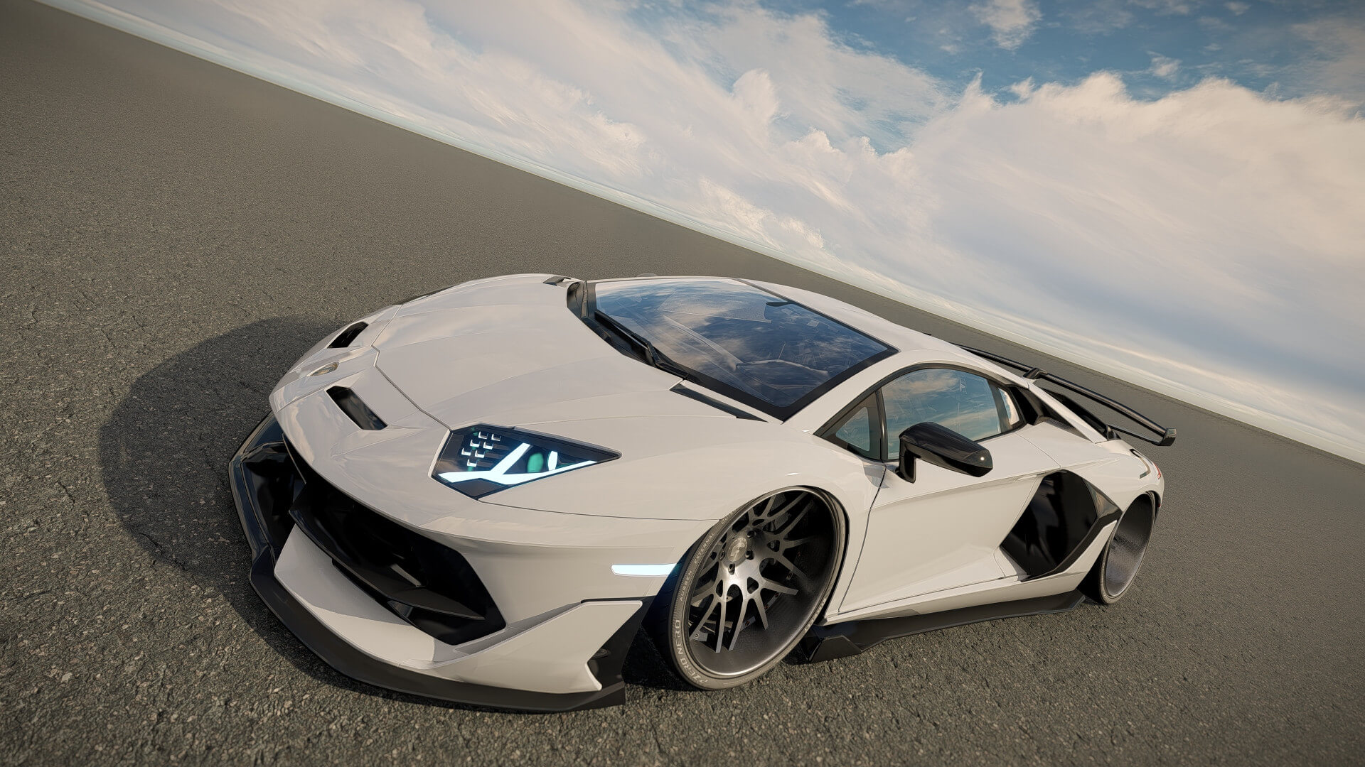 Lamborghini Aventador SVJ 3D Model