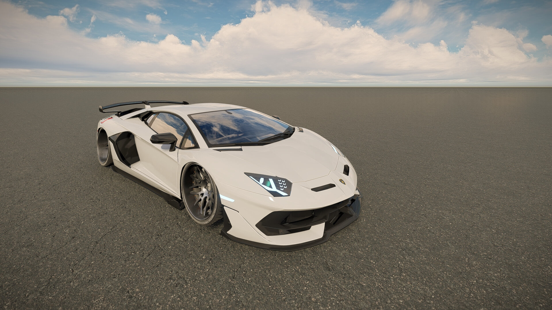 Lamborghini Aventador SVJ 3D Model