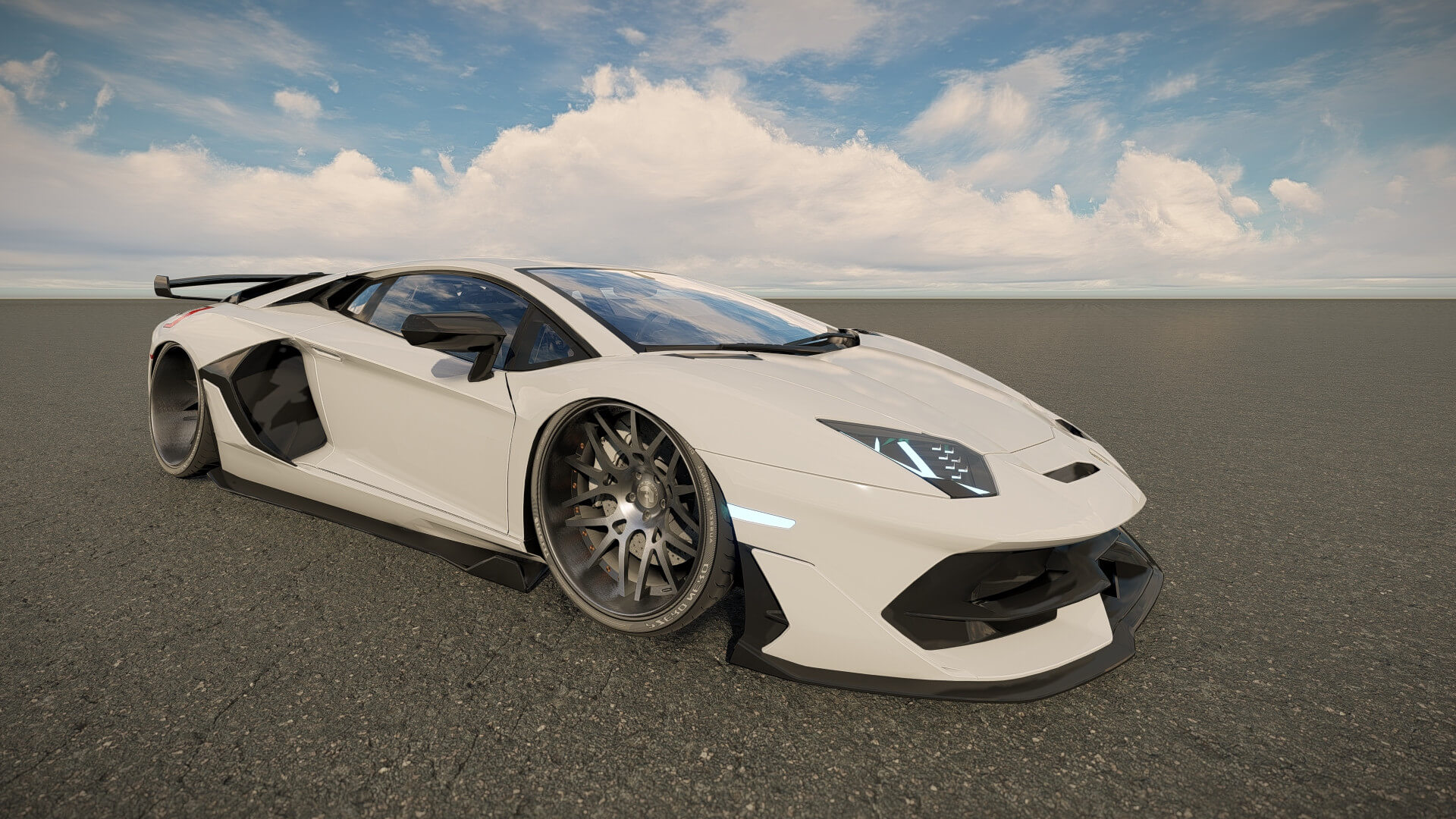 Lamborghini Aventador SVJ 3D Model