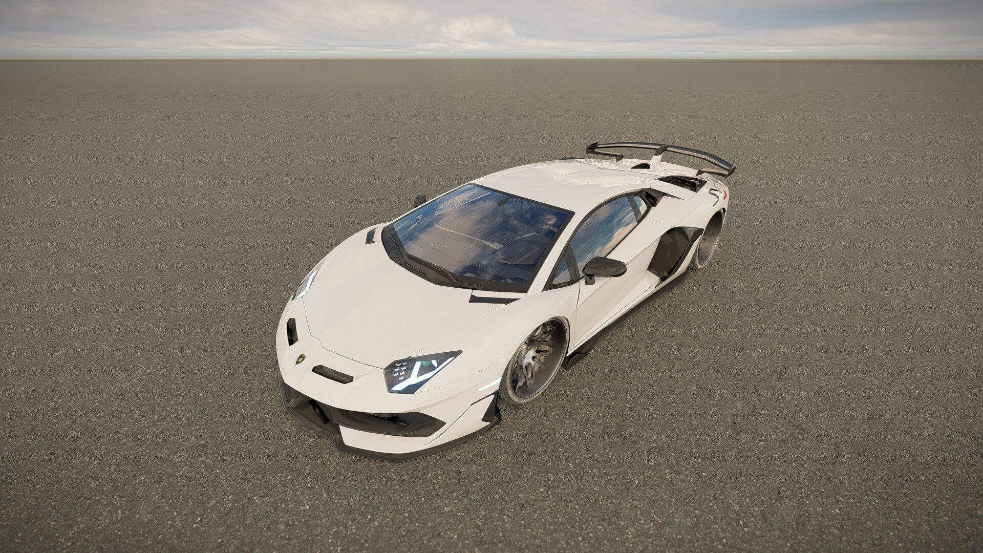 Lamborghini Aventador SVJ 3D Model