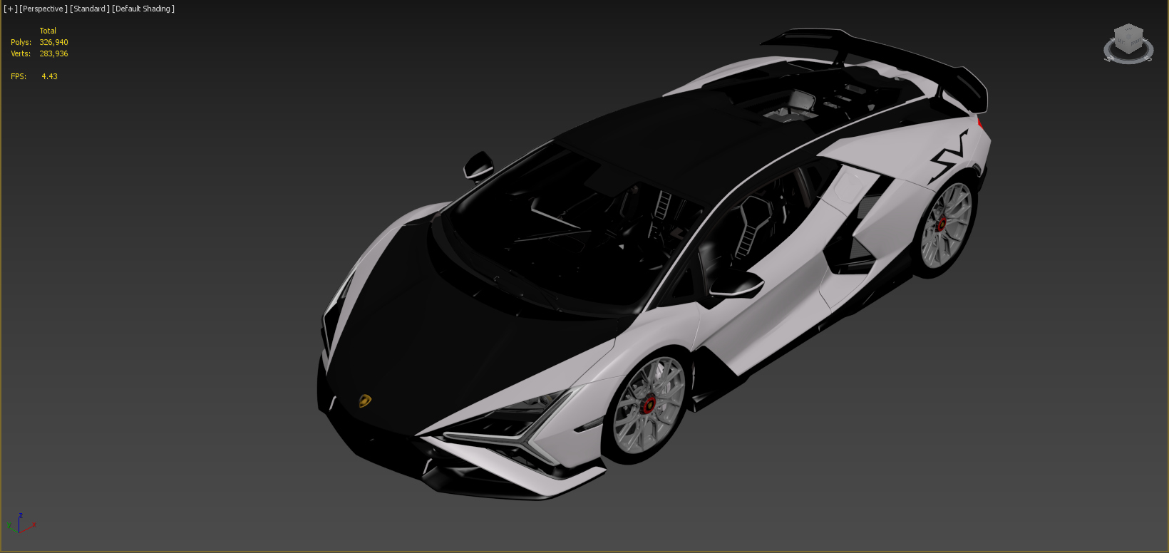 Lamborghini Revuelto SV 3D Model