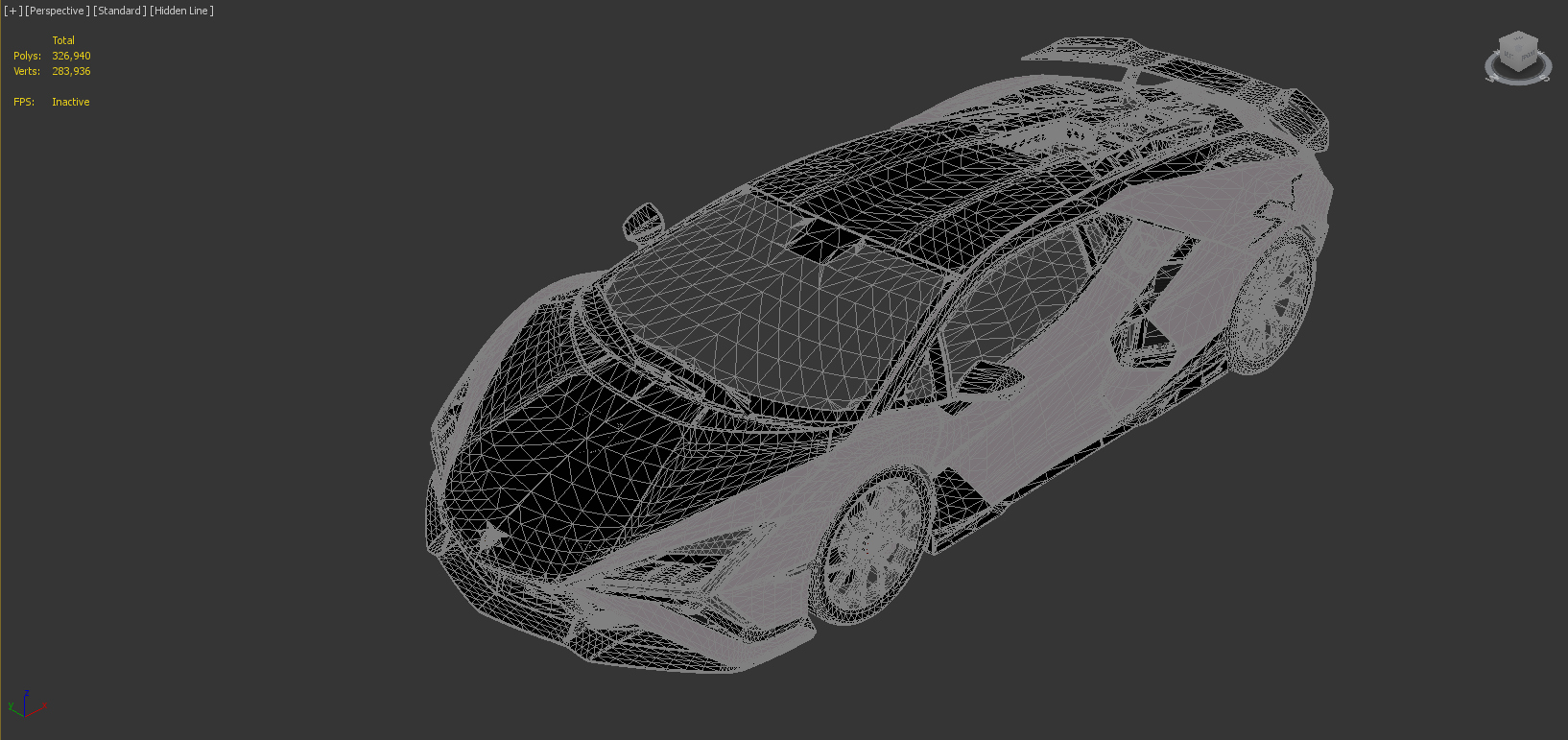 Lamborghini Revuelto SV 3D Model