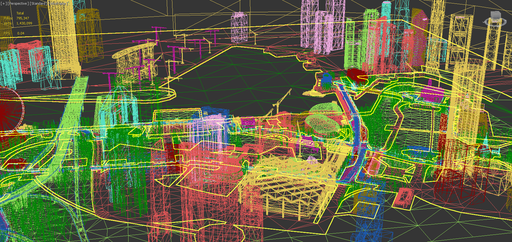 Marina Bay Street Circuit F1 Singapore Grand Prix 3D Model