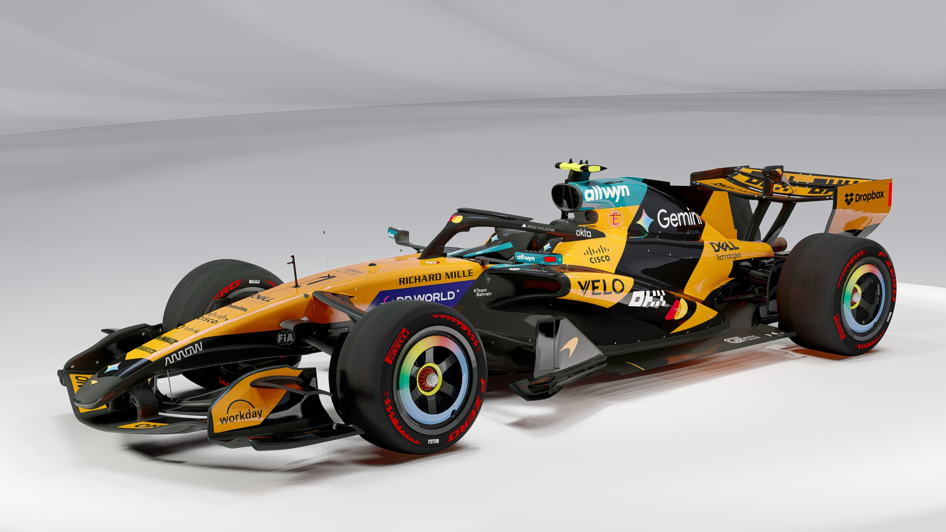 McLaren MCL40 F1 2026 Formula 1 3D Model
