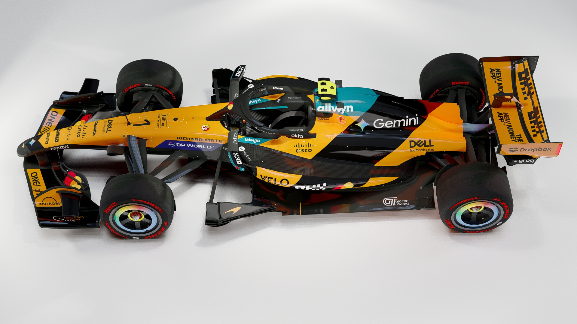 McLaren MCL40 F1 2026 Formula 1 3D Model