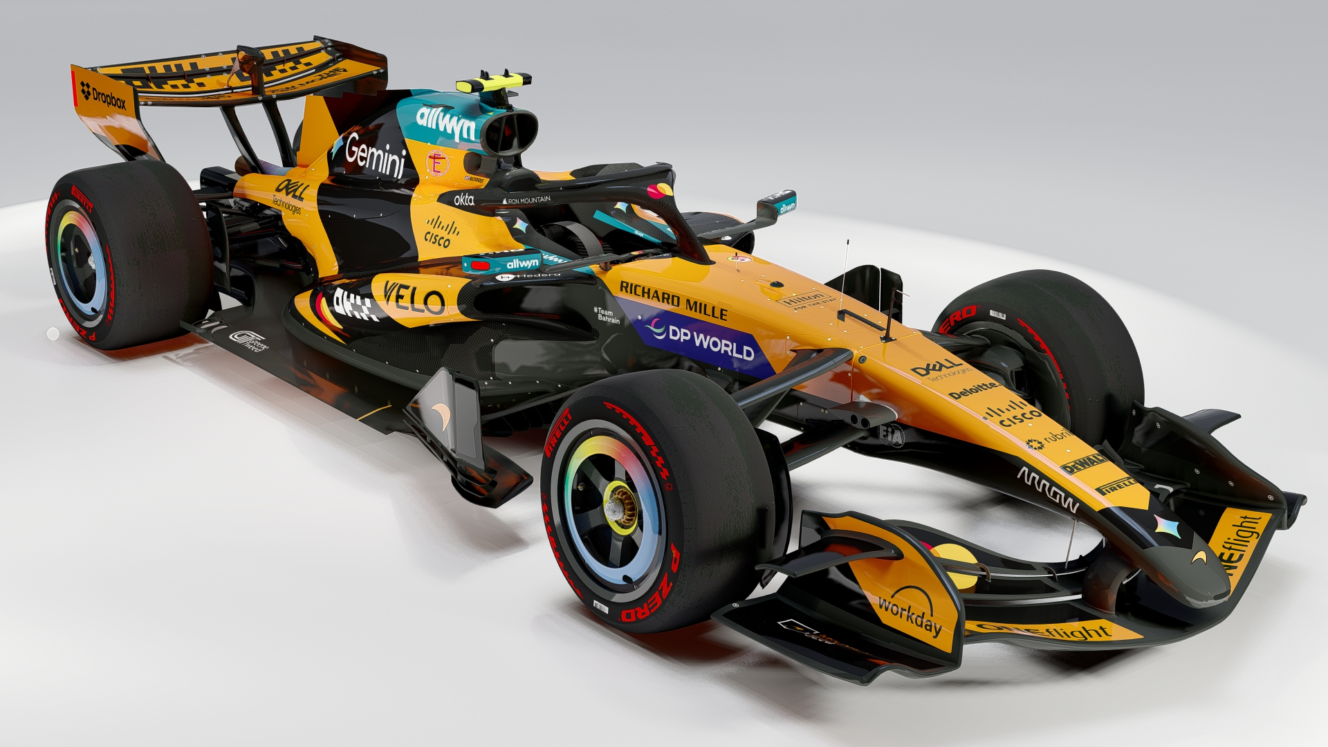 McLaren MCL40 F1 2026 Formula 1 3D Model