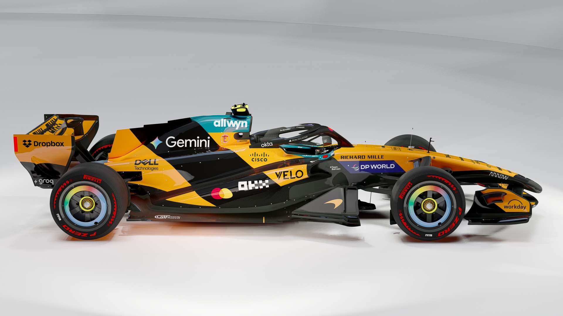 McLaren MCL40 F1 2026 Formula 1 3D Model