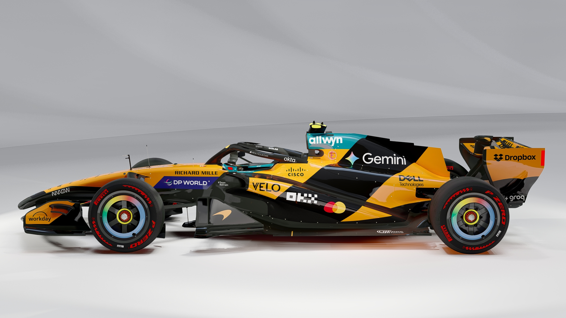 McLaren MCL40 F1 2026 Formula 1 3D Model