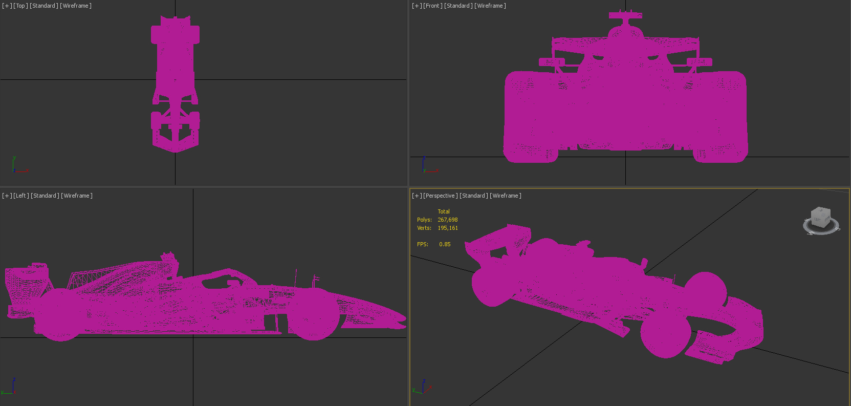 Mercedes-AMG W17 F1 2026 Formula 1 3D Model